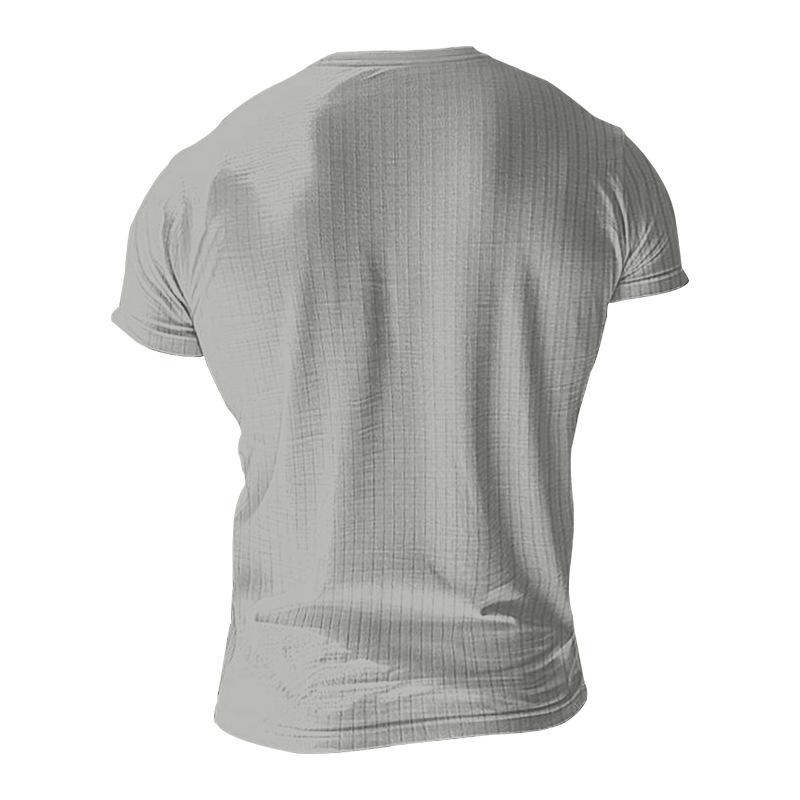 Zachary - Casual stretch knit short sleeve t-shirt