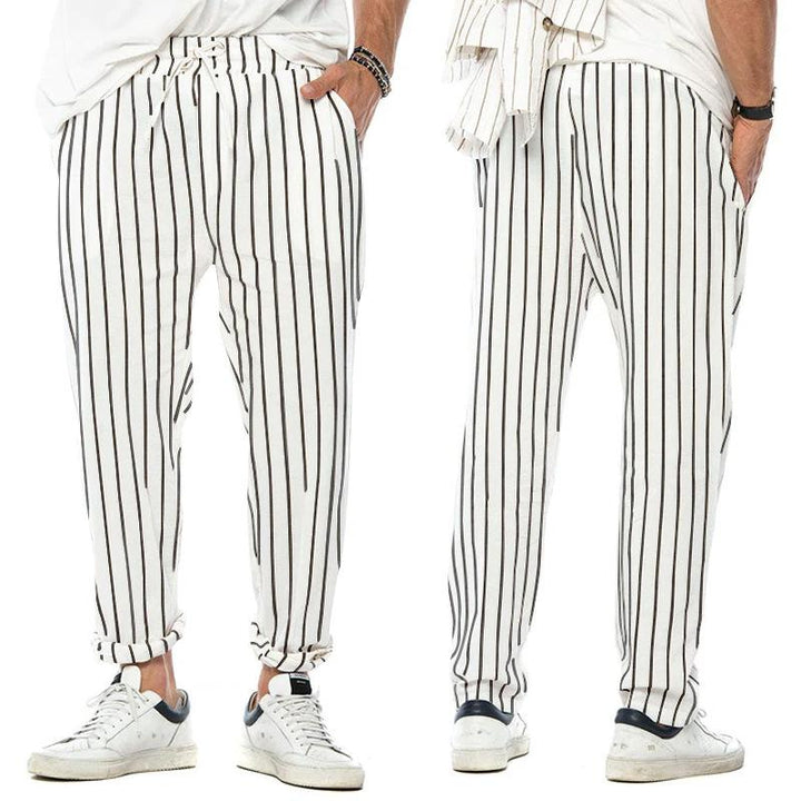 Joseph - Casual striped linen pants
