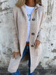 Women’s Long Buttoned Cardigan | Hooded