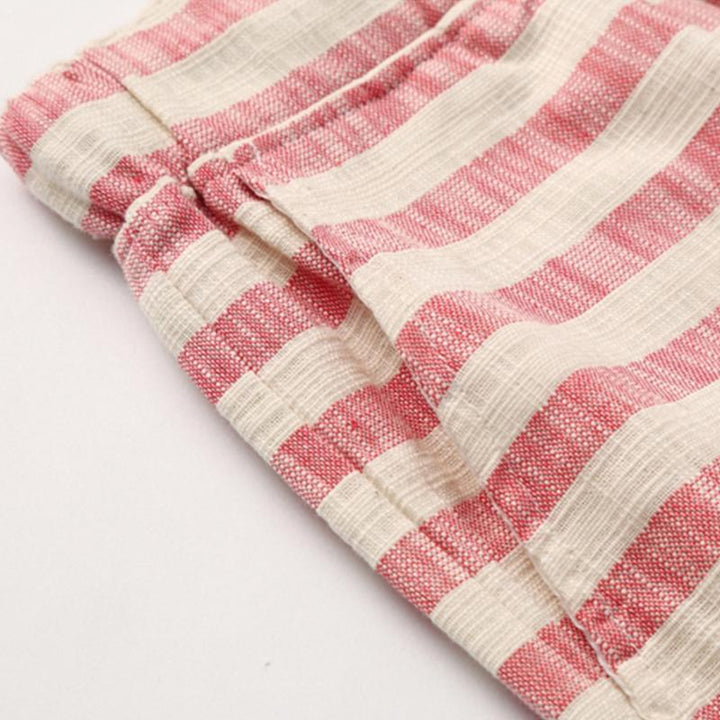 Thomas - Casual stripe shorts with elastic