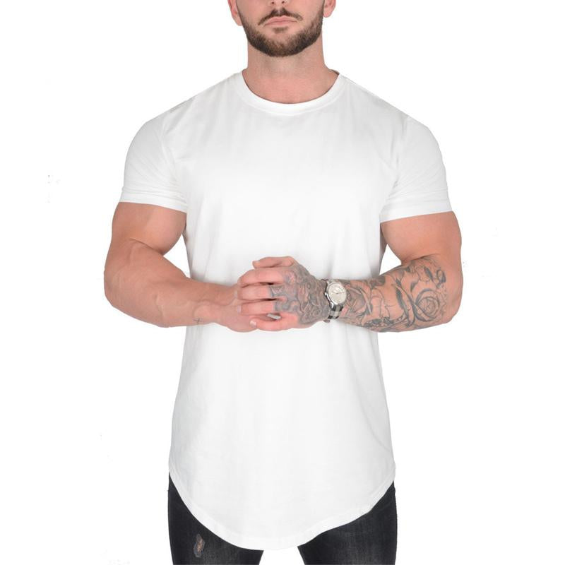 Aaron - Solid Color Loose T-Shirt