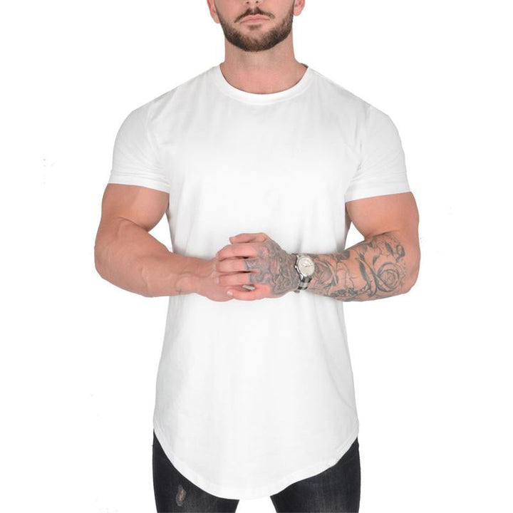 Aaron - Solid Color Loose T-Shirt