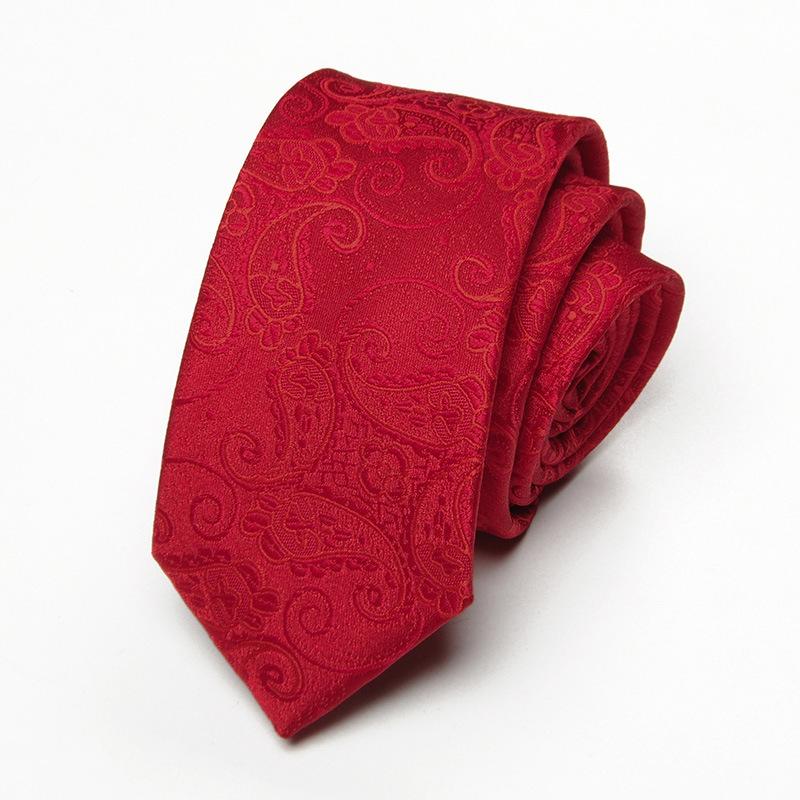 Imran - Men's Paisley Cashew Design Tie