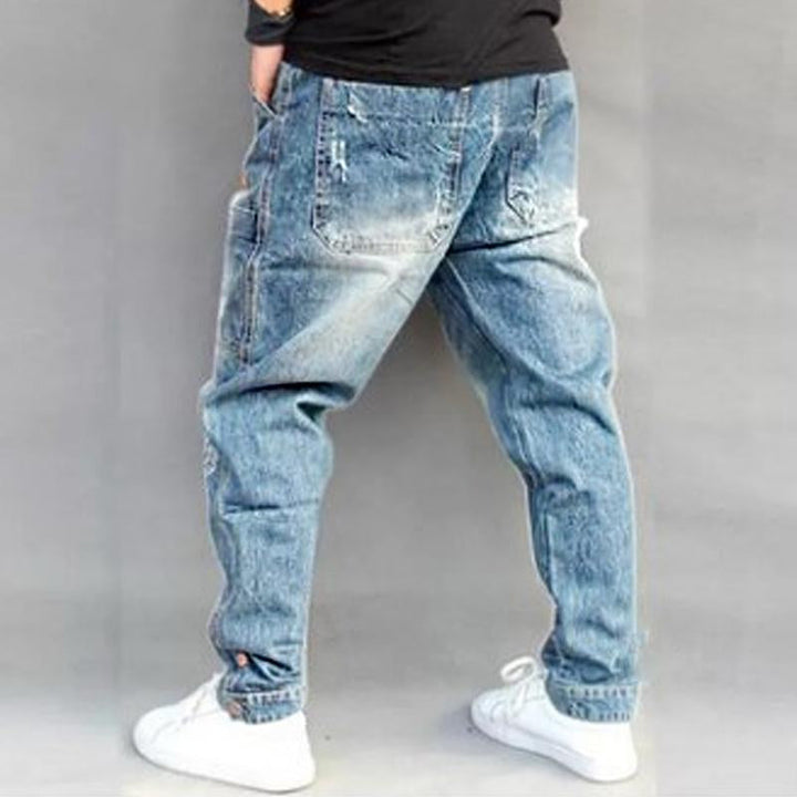 Edward - Men's Retro Relaxed Fit Multi Pocket Pants
