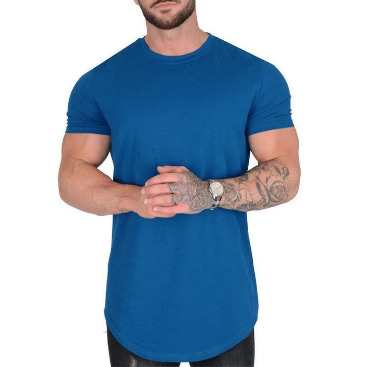 Aaron - Solid Color Loose T-Shirt