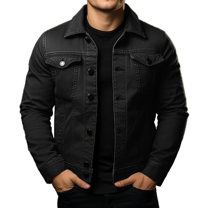 Gerald - Men's Cargo Denim Jacket
