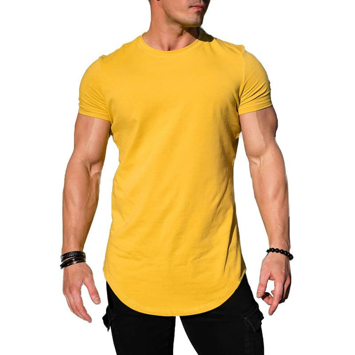 Aaron - Solid Color Loose T-Shirt