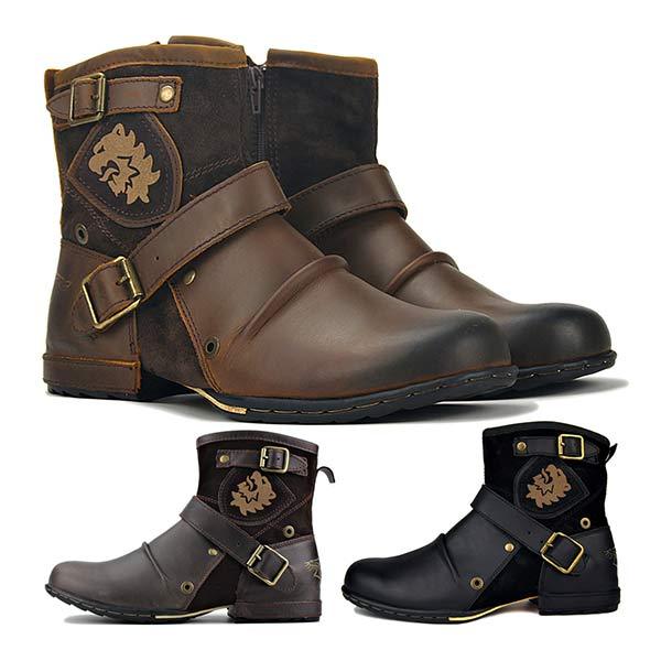 Jermaine - Men's zip shoes