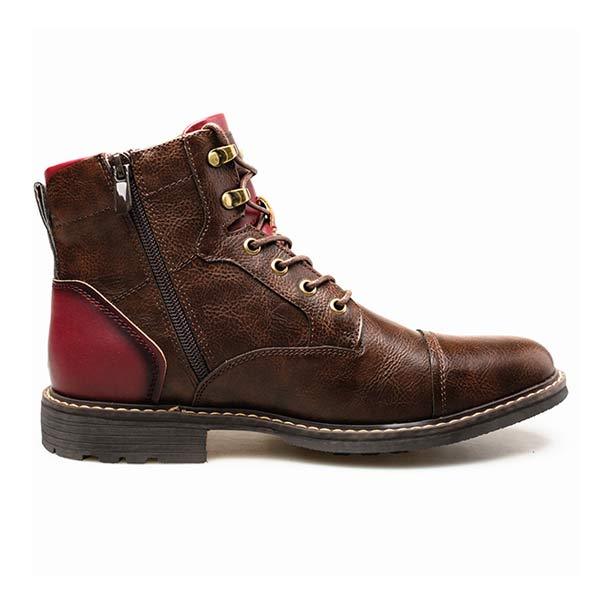 Jalen - Men's patchwork ankle shoes