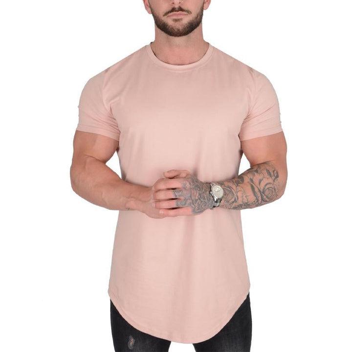 Aaron - Solid Color Loose T-Shirt