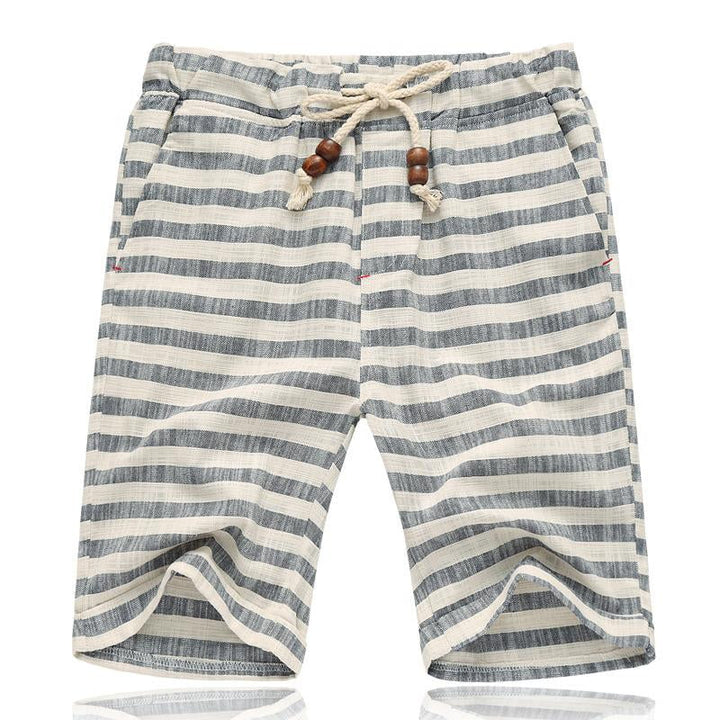Thomas - Casual stripe shorts with elastic