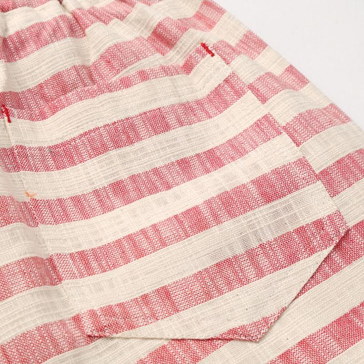 Thomas - Casual stripe shorts with elastic
