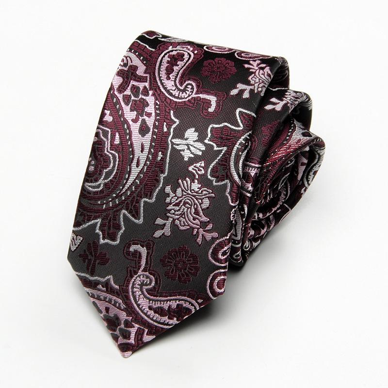 Imran - Men's Paisley Cashew Design Tie