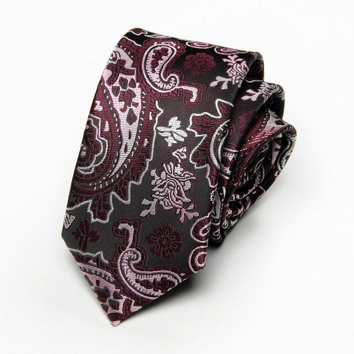 Imran - Men's Paisley Cashew Design Tie