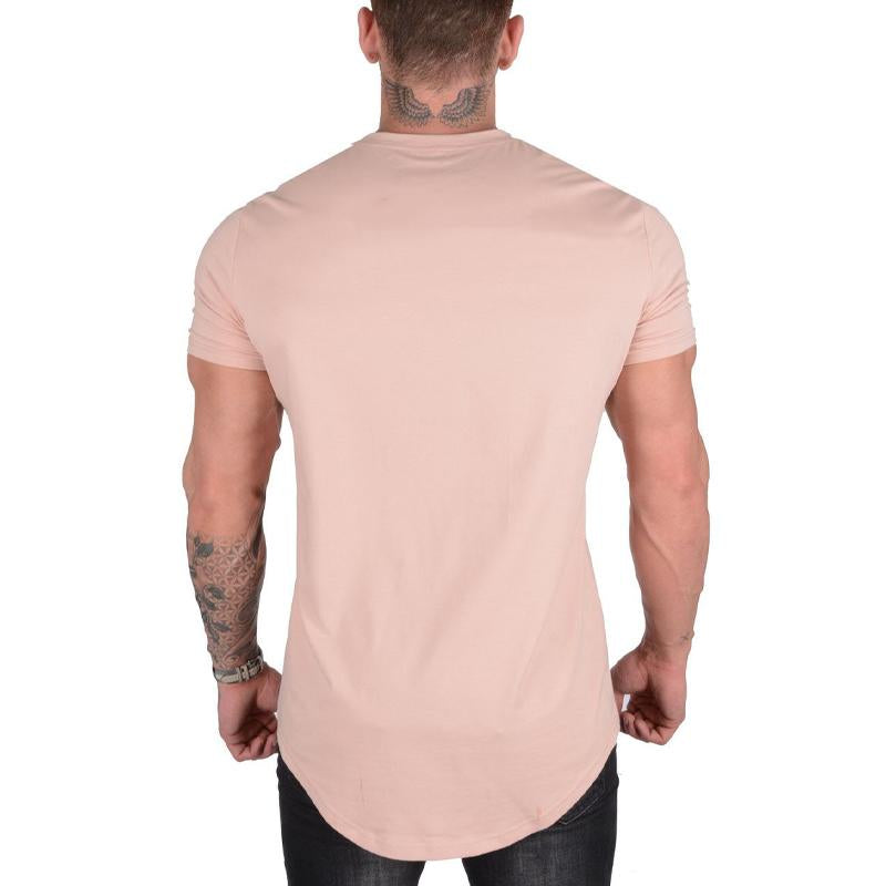 Aaron - Solid Color Loose T-Shirt