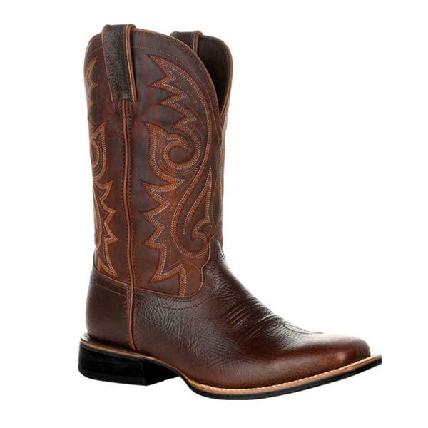 Terrance - Men's classic tall shoes with embroidery
