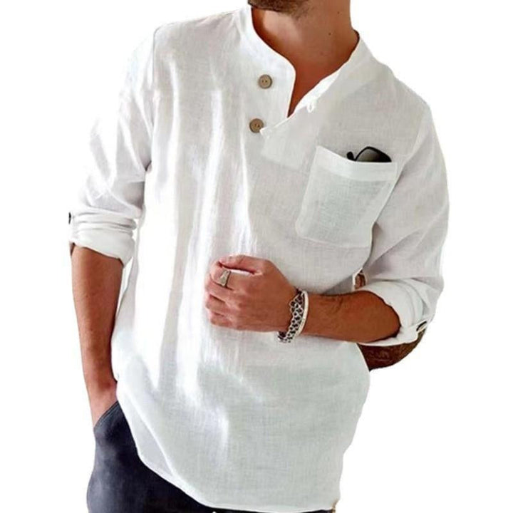 Ayden - Casual roll-up sleeve shirt