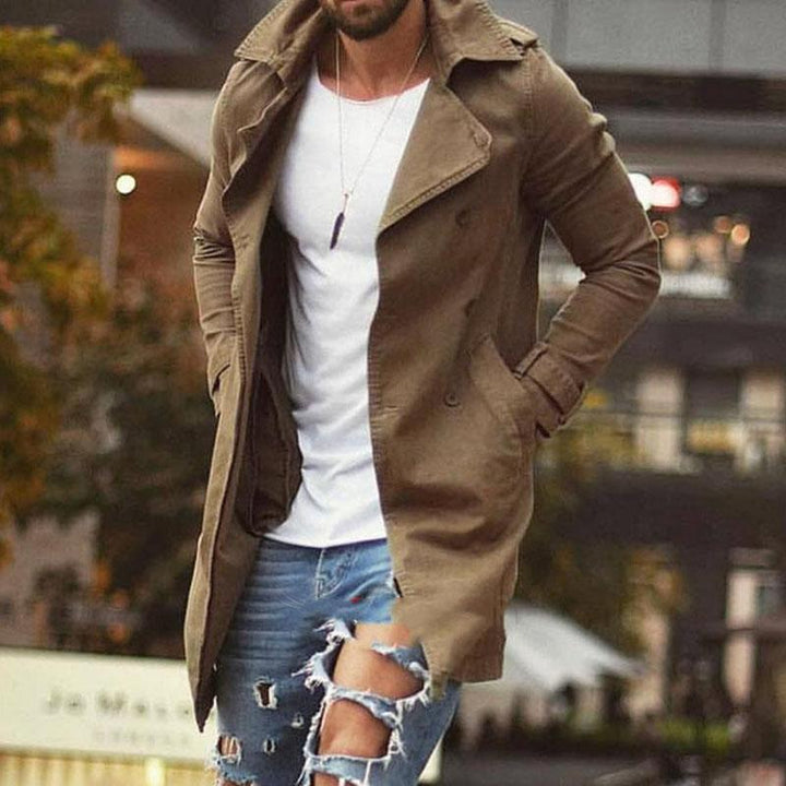 Franco - Men's Retro Long Sleeve Coat