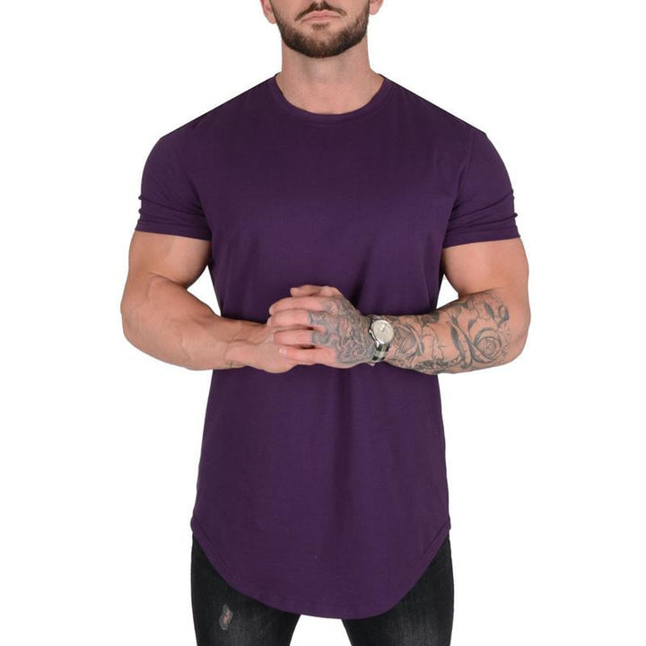 Aaron - Solid Color Loose T-Shirt