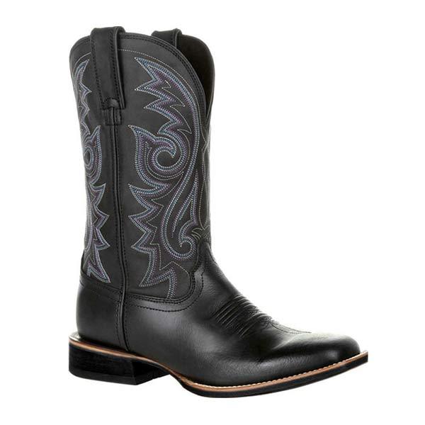 Terrance - Men's classic tall shoes with embroidery