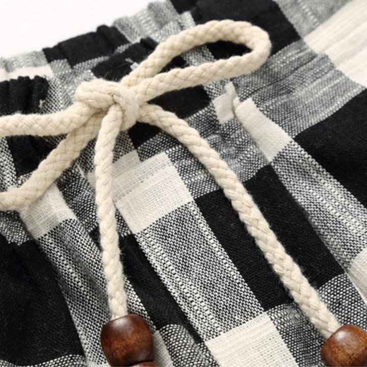Thomas - Casual stripe shorts with elastic