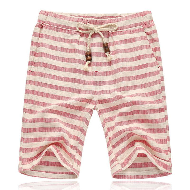 Thomas - Casual stripe shorts with elastic