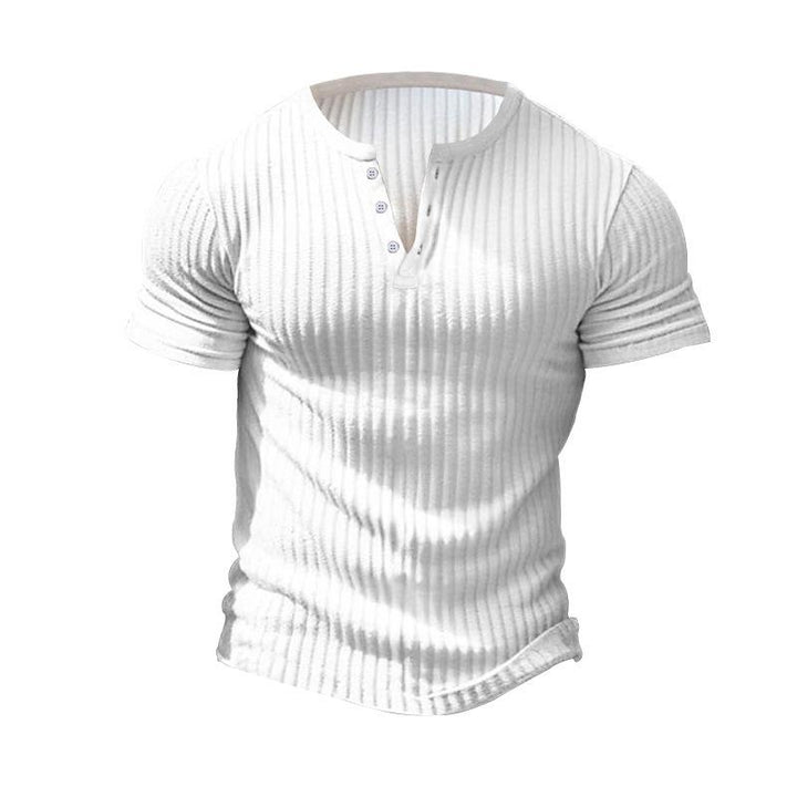 Zachary - Casual stretch knit short sleeve t-shirt