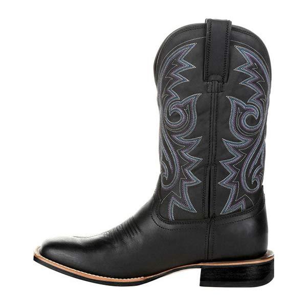 Terrance - Men's classic tall shoes with embroidery