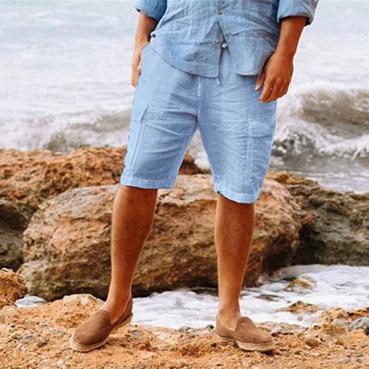 Braylen - Men's Airy Linen Shorts