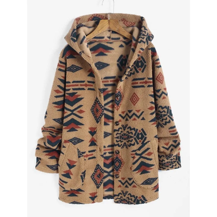 Women’s Stand Collar Jacket | Buttoned