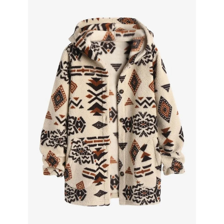 Women’s Stand Collar Jacket | Buttoned