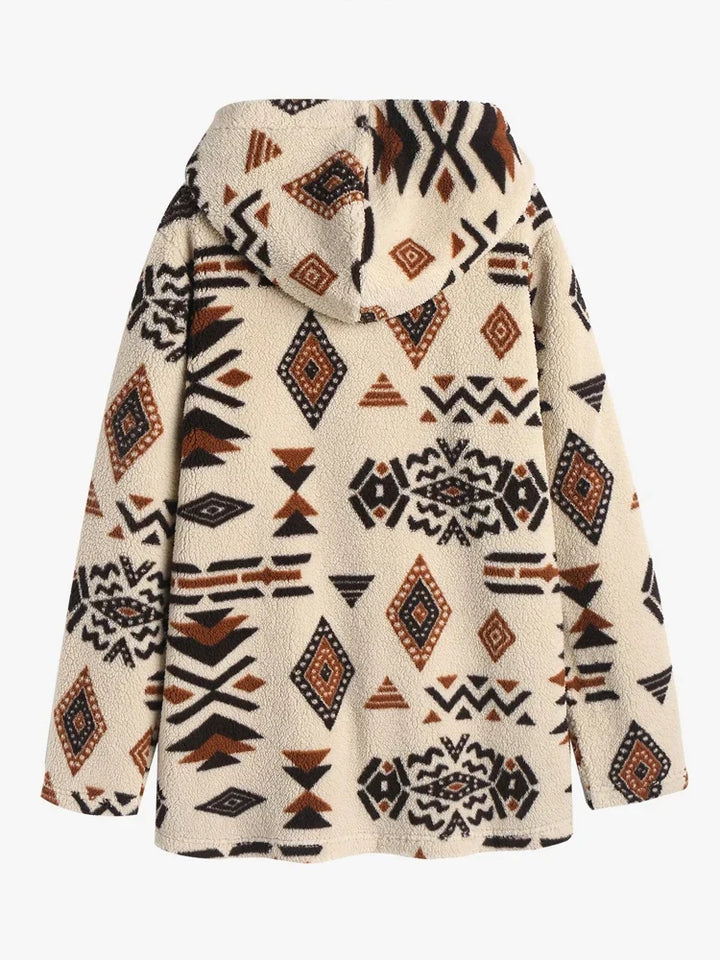 Women’s Stand Collar Jacket | Buttoned