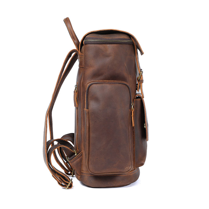 Marco - Leather Laptop Backpack
