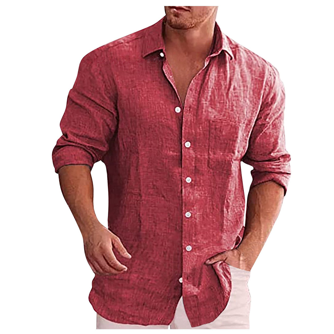 Men’s Long Sleeve Shirt | Button-Up
