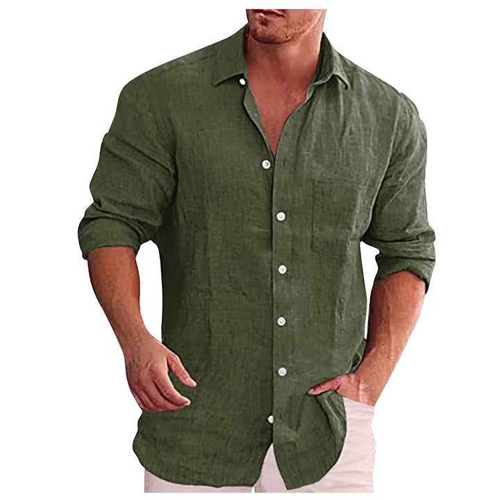 Men’s Long Sleeve Shirt | Button-Up