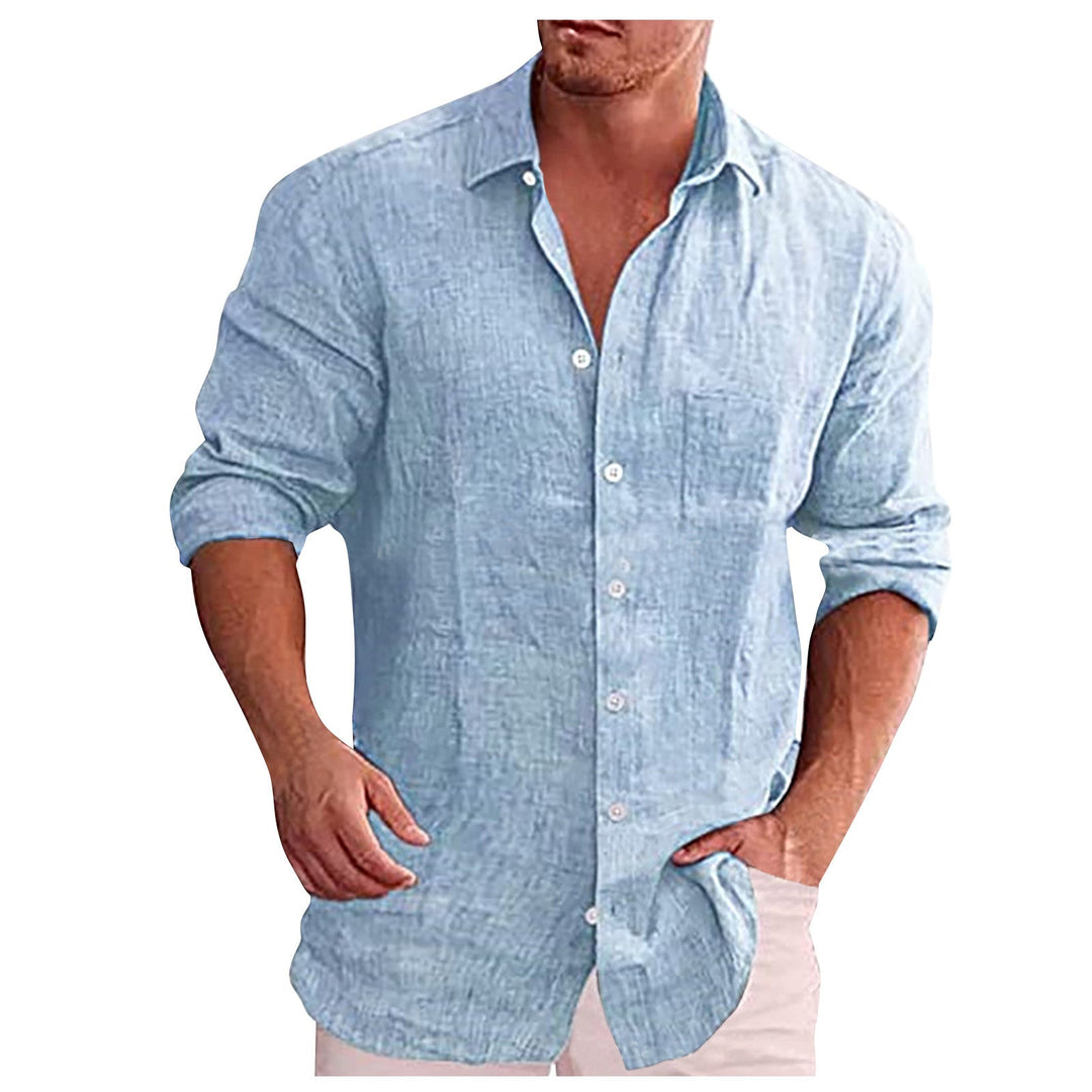 Men’s Long Sleeve Shirt | Button-Up