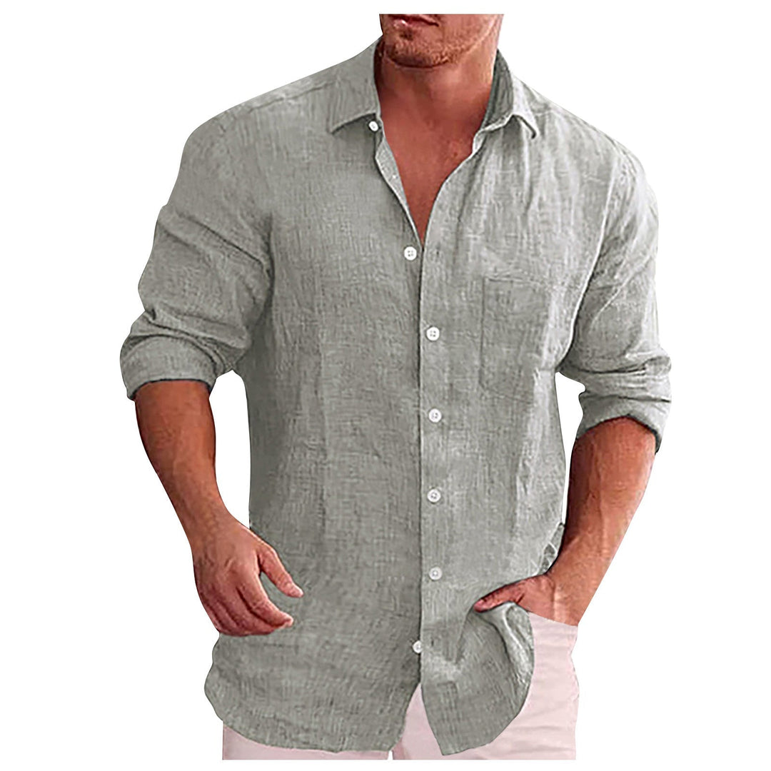 Men’s Long Sleeve Shirt | Button-Up