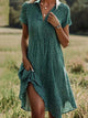 Casual Polka Dot Dress for Women | Midi