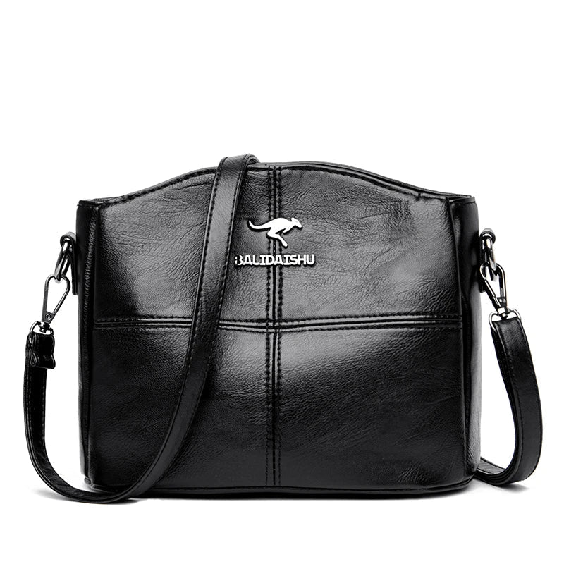 Women's Structured Crossbody Bag | Zippered