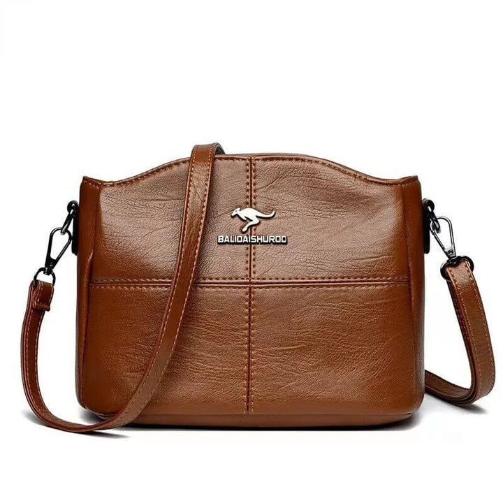 Women's Structured Crossbody Bag | Zippered
