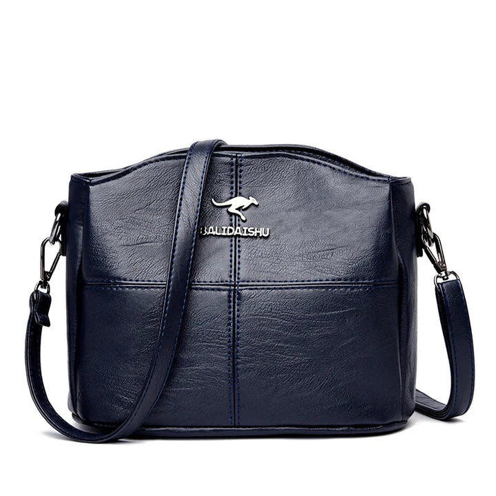 Women's Structured Crossbody Bag | Zippered