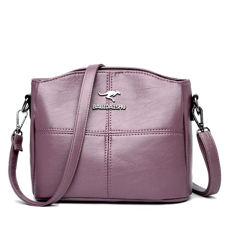 Women's Structured Crossbody Bag | Zippered