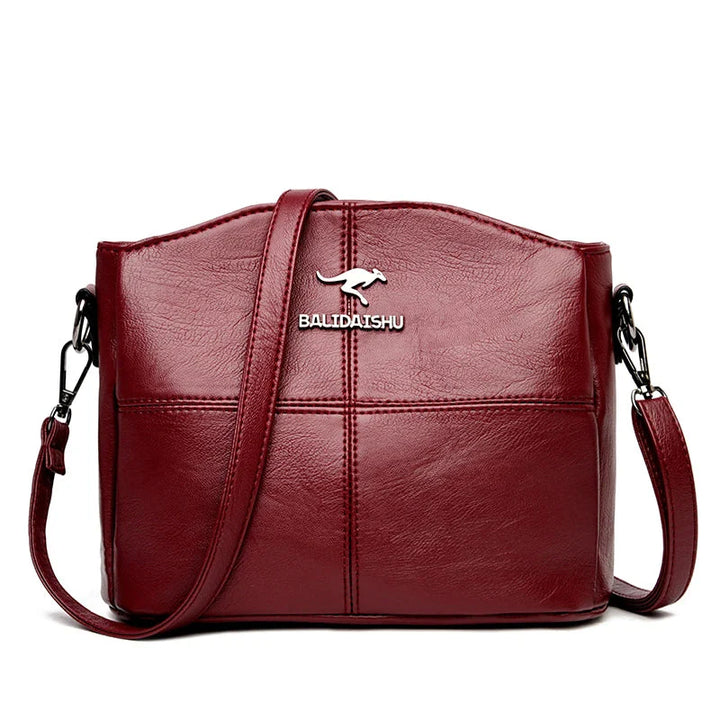 Women's Structured Crossbody Bag | Zippered