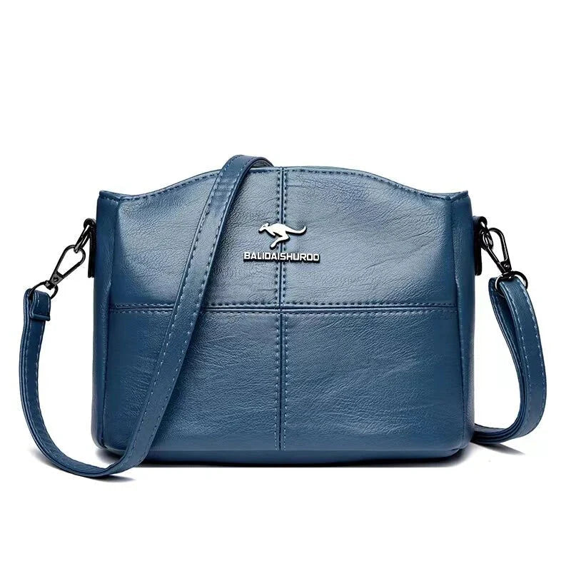 Women's Structured Crossbody Bag | Zippered
