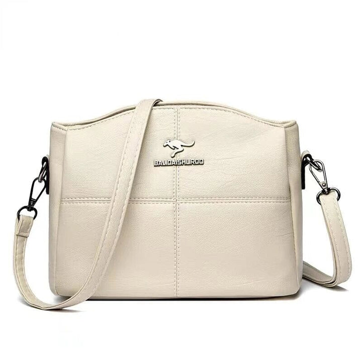 Women's Structured Crossbody Bag | Zippered