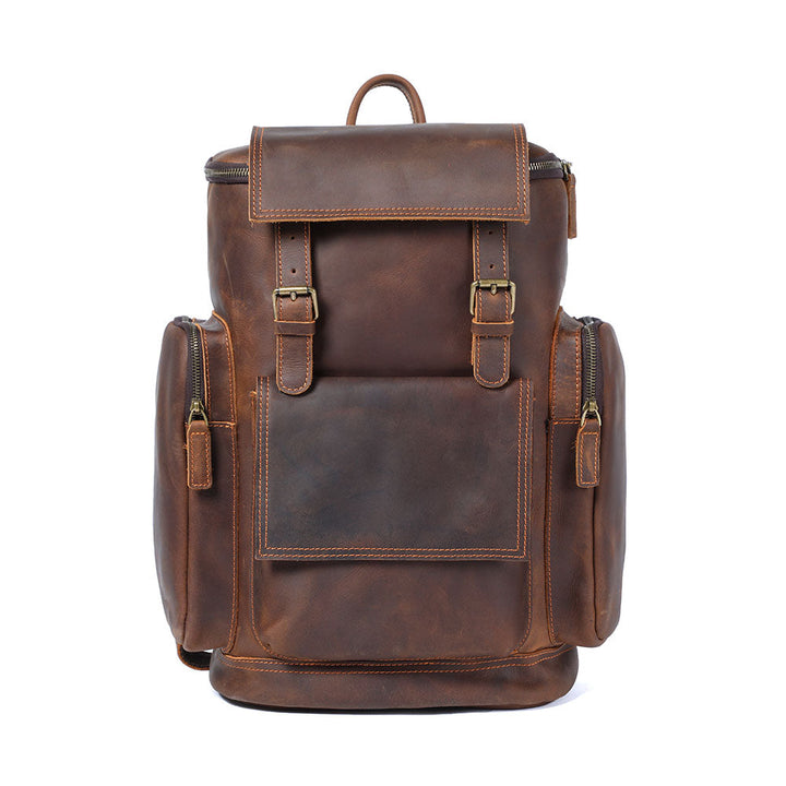 Marco - Leather Laptop Backpack