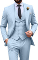 Men’s 3-Piece Slim Fit Suit | Formal Wedding