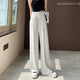 Women’s High Waist Wide Leg Trousers | Straight Cut