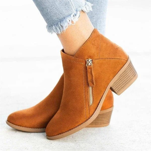 Women's Orthopaedic Ankle Boots | Side Zip