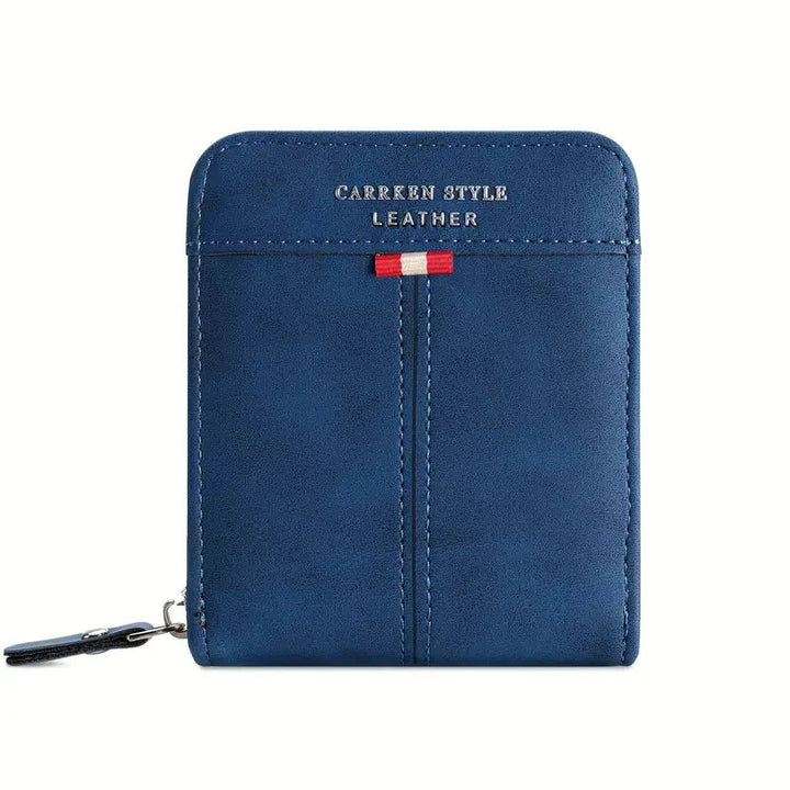 Men’s Compact Zip Wallet | Multi-Card Organizer